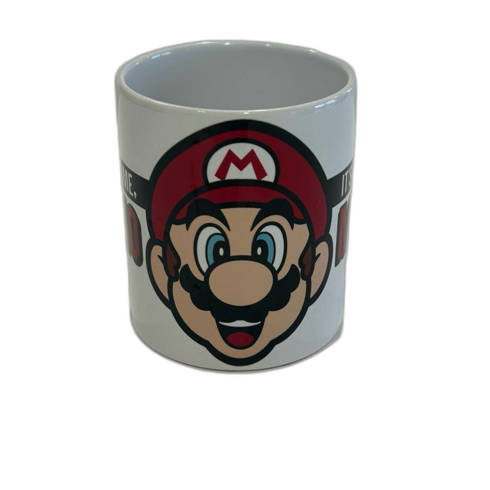 Nintendo Mario  IT’S-A ME. Ceramic Mug. LNWOT